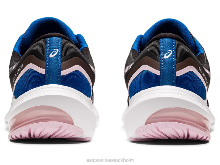 Asics gel-puls 13 kvinnor D6D03509 svart/knappt rosa