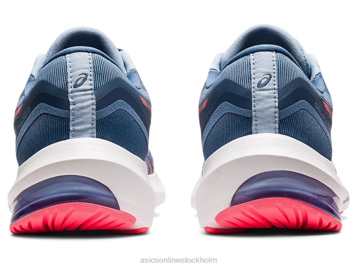 Asics gel-puls 13 kvinnor D6D03731 stormblå/flammande korall