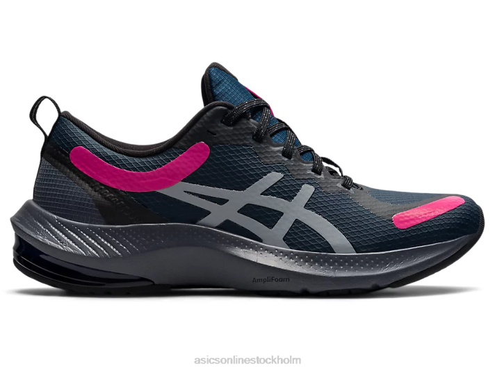 Asics gel-puls 13 syl kvinnor D6D03628 fransk blå/rosa rave