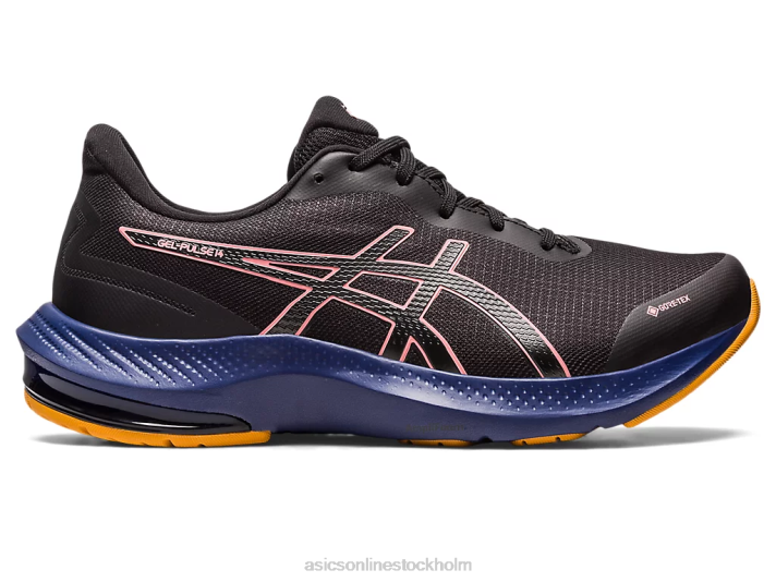 Asics gel-puls 14 gtx kvinnor D6D02552 svart/papaya