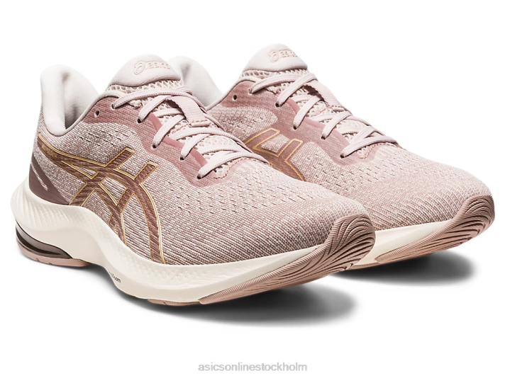 Asics gel-puls 14 kvinnor D6D02456 mineralbeige/champagne