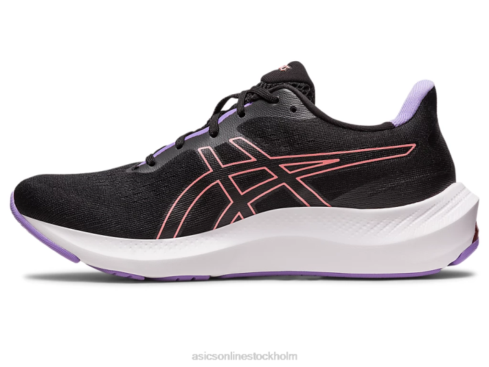 Asics gel-puls 14 kvinnor D6D02483 svart/papaya