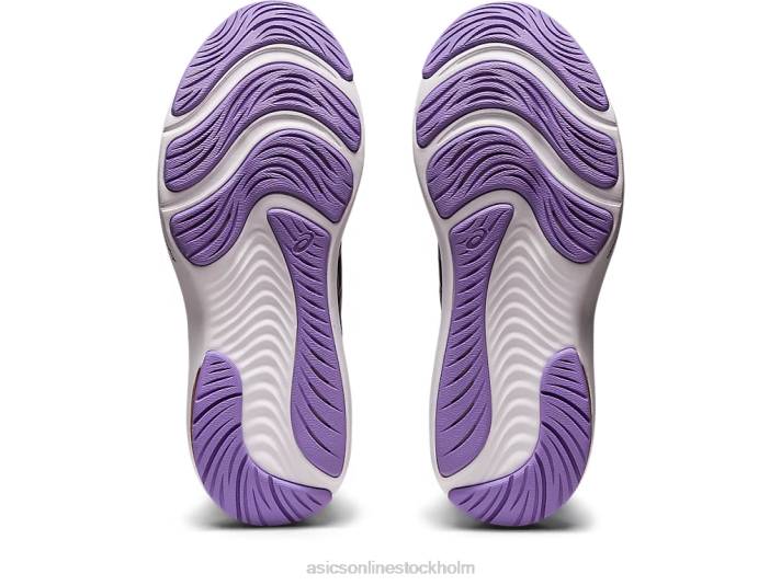 Asics gel-puls 14 kvinnor D6D02483 svart/papaya