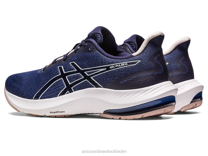 Asics gel-puls 14 kvinnor D6D02498 indigo blå/himmel