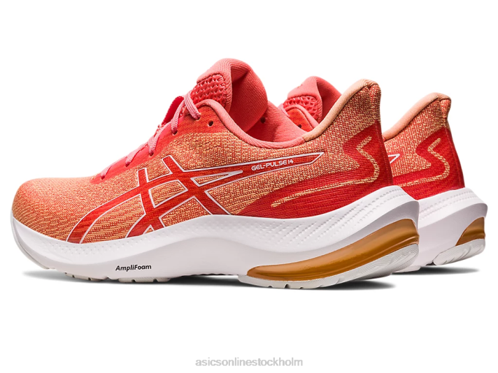 Asics gel-puls 14 kvinnor D6D02501 sommardyn/vit