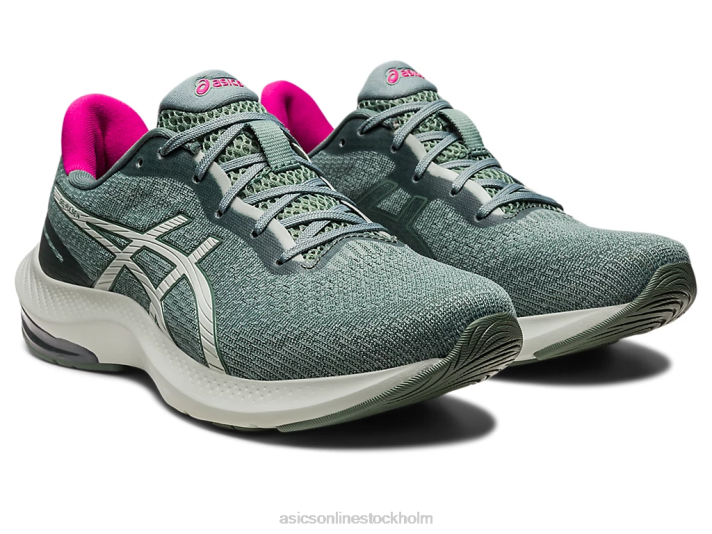 Asics gel-puls 14 kvinnor D6D02517 skiffergrå/murgröna