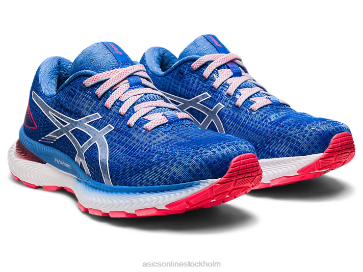 Asics gel-saiun kvinnor D6D02577 mjuk himmel/vit