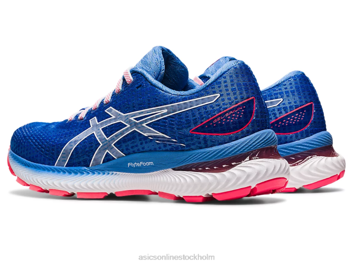Asics gel-saiun kvinnor D6D02577 mjuk himmel/vit
