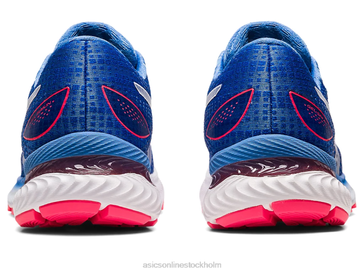 Asics gel-saiun kvinnor D6D02577 mjuk himmel/vit