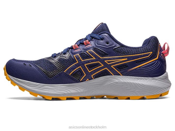 Asics gel-sonom 7 kvinnor D6D02215 indigoblått/papaya
