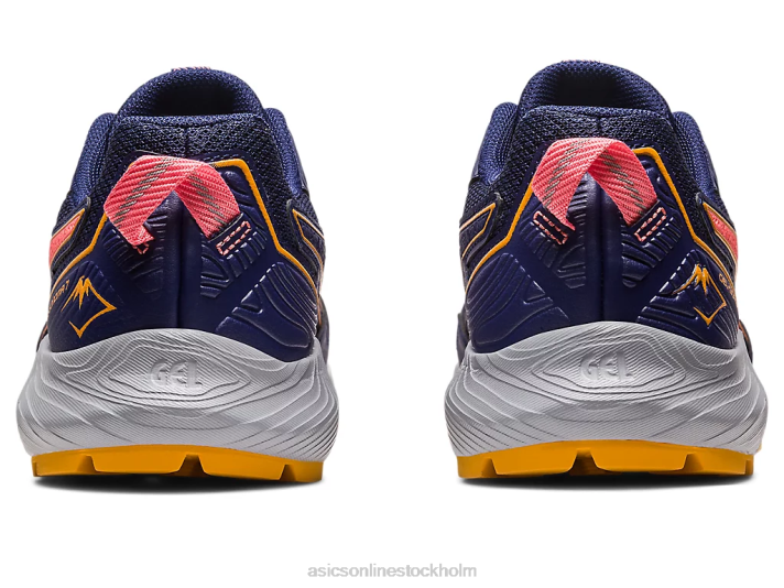 Asics gel-sonom 7 kvinnor D6D02215 indigoblått/papaya