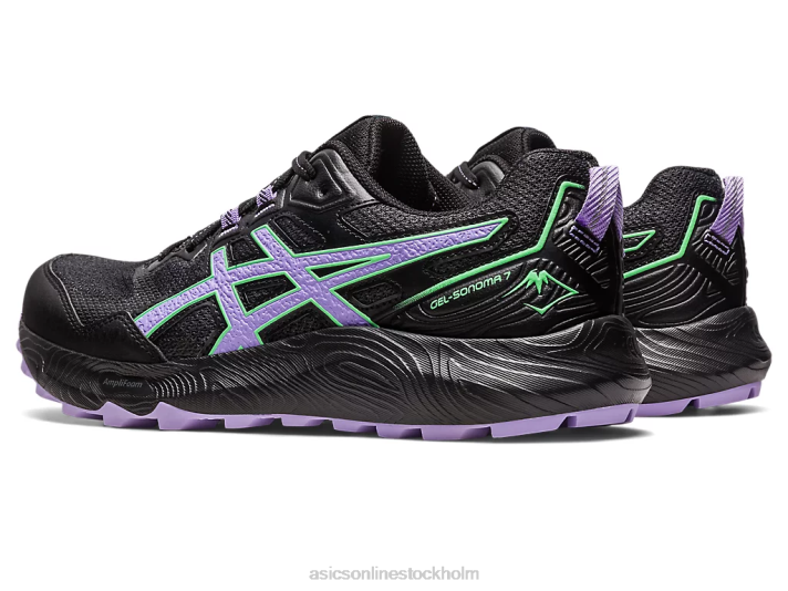 Asics gel-sonom 7 kvinnor D6D02313 grafitgrå/digital violett
