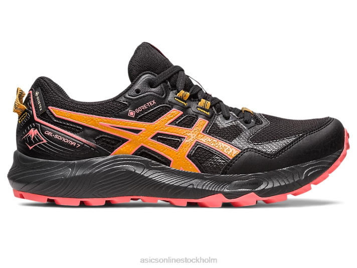 Asics gel-sonoma 7 gtx kvinnor D6D02343 svart/sandstorm