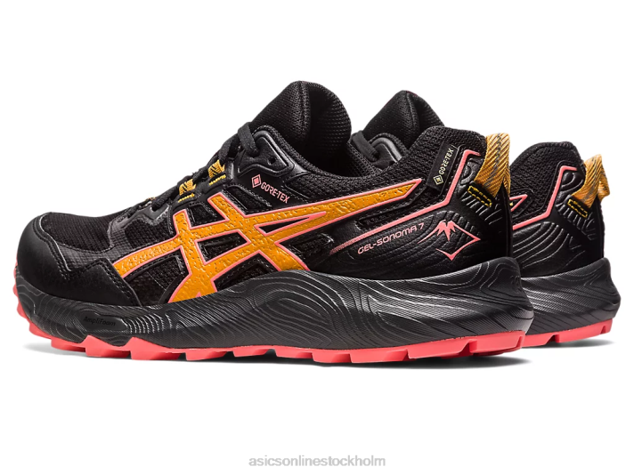 Asics gel-sonoma 7 gtx kvinnor D6D02343 svart/sandstorm
