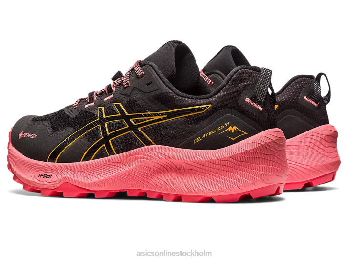 Asics gel-trabuco 11 gtx kvinnor D6D02185 svart/sandstorm