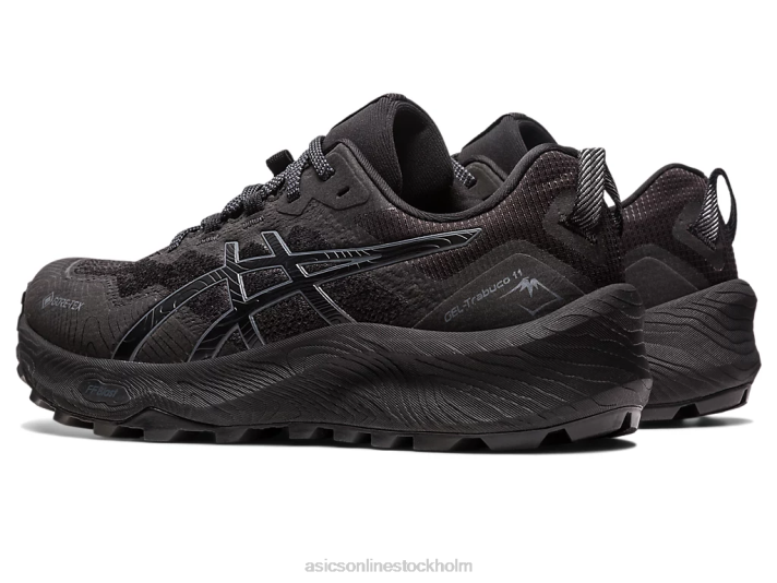 Asics gel-trabuco 11 gtx kvinnor D6D02195 svart/bärgrå