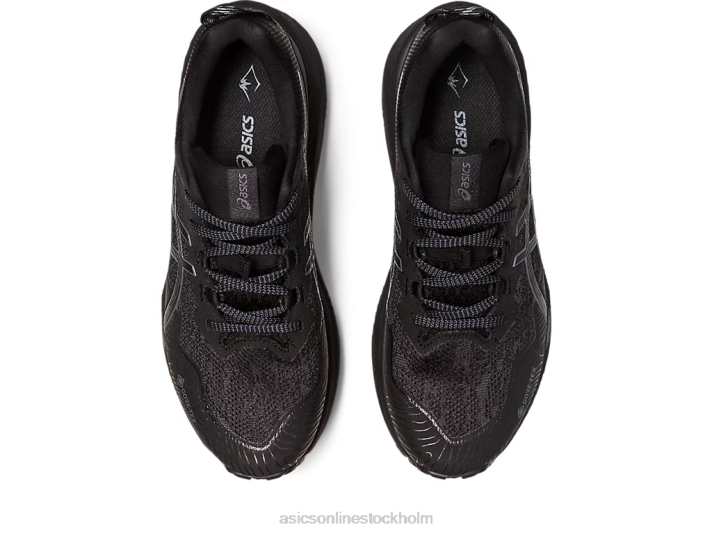 Asics gel-trabuco 11 gtx kvinnor D6D02195 svart/bärgrå