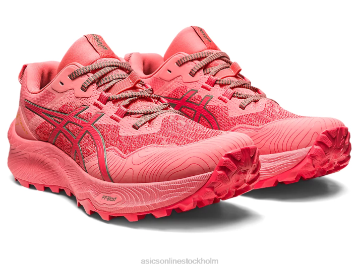 Asics gel-trabuco 11 kvinnor D6D02306 rosa grapefrukt/murgröna