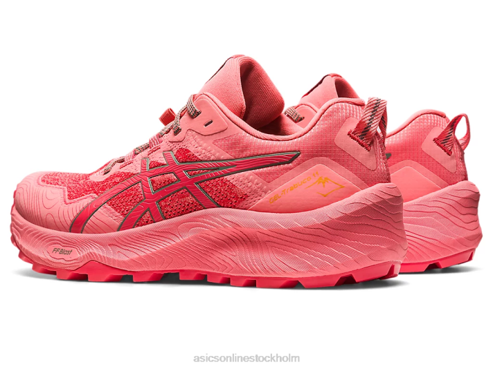 Asics gel-trabuco 11 kvinnor D6D02306 rosa grapefrukt/murgröna