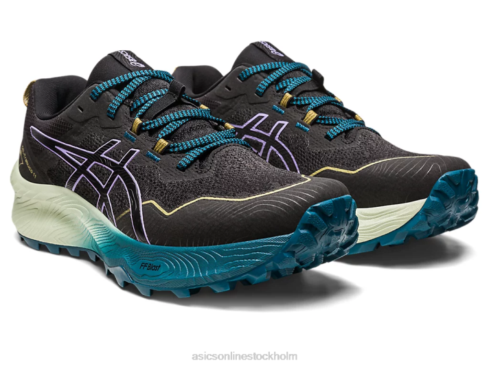Asics gel-trabuco 11 kvinnor D6D02333 svart/digital violett