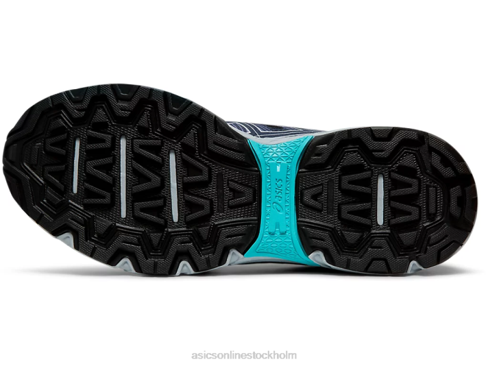 Asics gel-venture 7 kvinnor D6D04008 svart silver