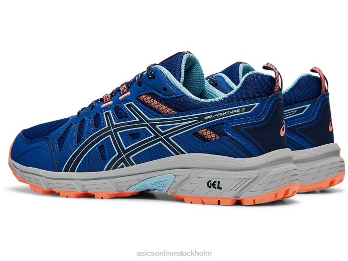 Asics gel-venture 7 kvinnor D6D04210 blå vidd/arvsblå