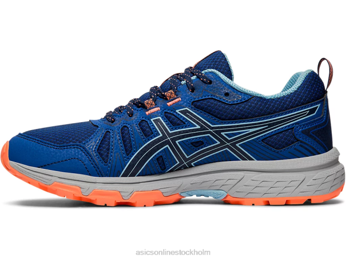 Asics gel-venture 7 kvinnor D6D04210 blå vidd/arvsblå