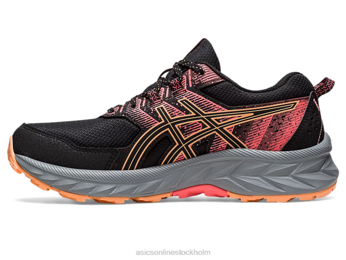 Asics gel-venture 9 kvinnor D6D02200 svart/sommardyn