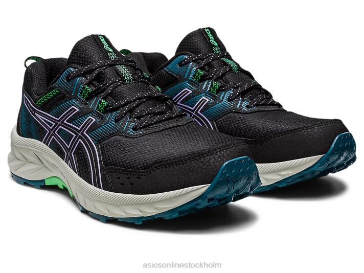 Asics gel-venture 9 kvinnor D6D02212 svart/digital violett