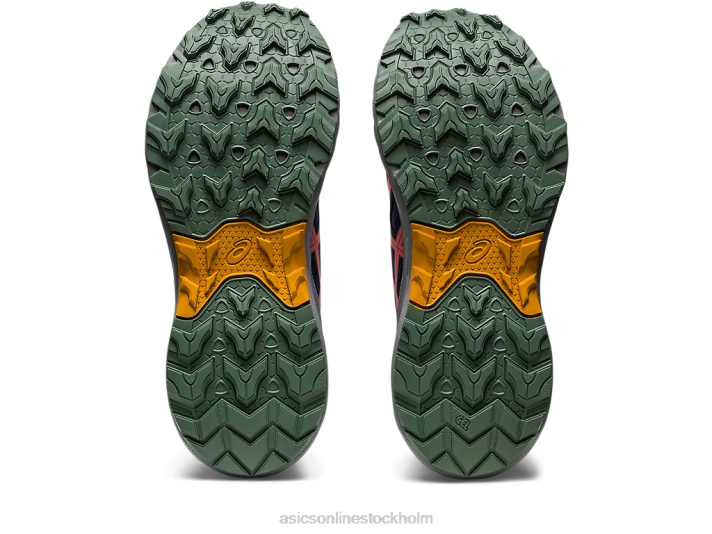 Asics gel-venture 9 kvinnor D6D02213 indigoblått/papaya