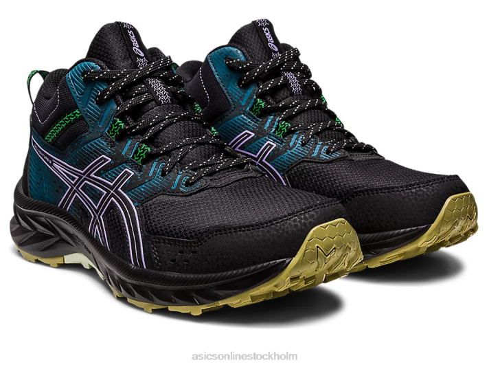 Asics gel-venture 9 mt kvinnor D6D02224 svart/digital violett