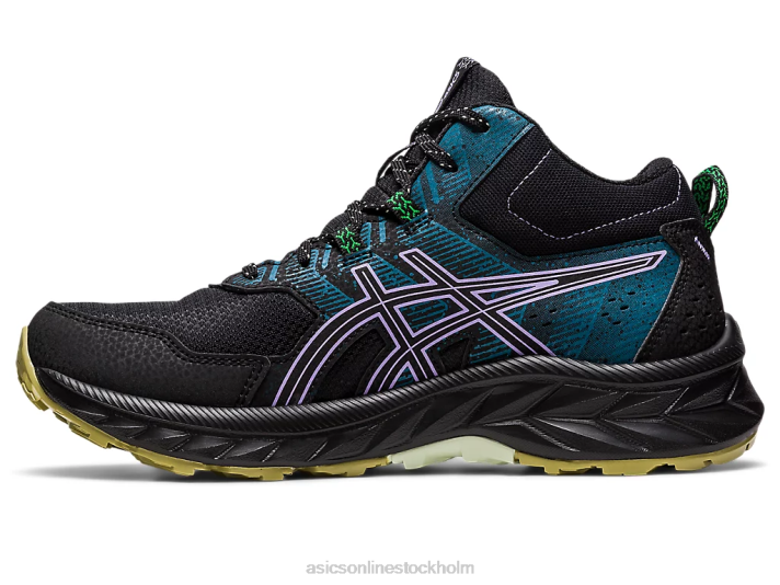 Asics gel-venture 9 mt kvinnor D6D02224 svart/digital violett