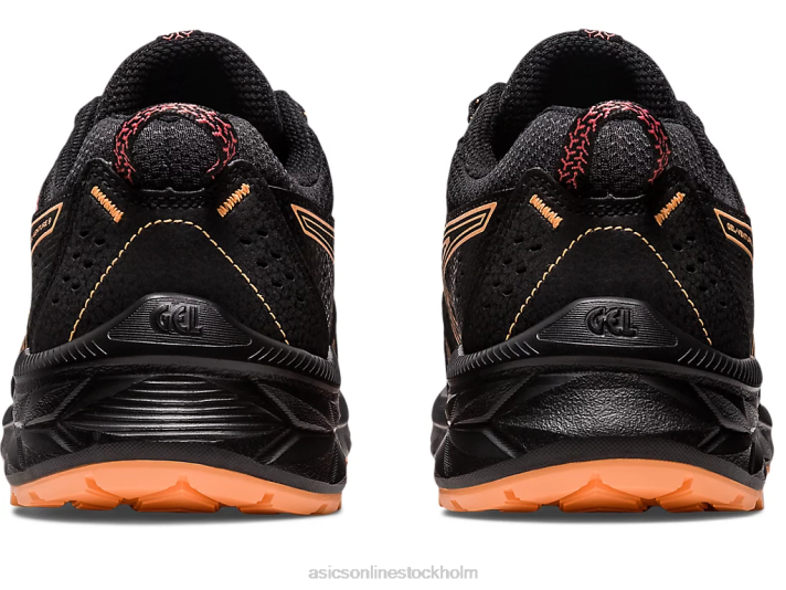 Asics gel-venture 9 vattentät kvinnor D6D02228 svart/sommardyn