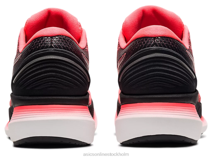 Asics glider 2 kvinnor D6D03783 flammande korall/svart