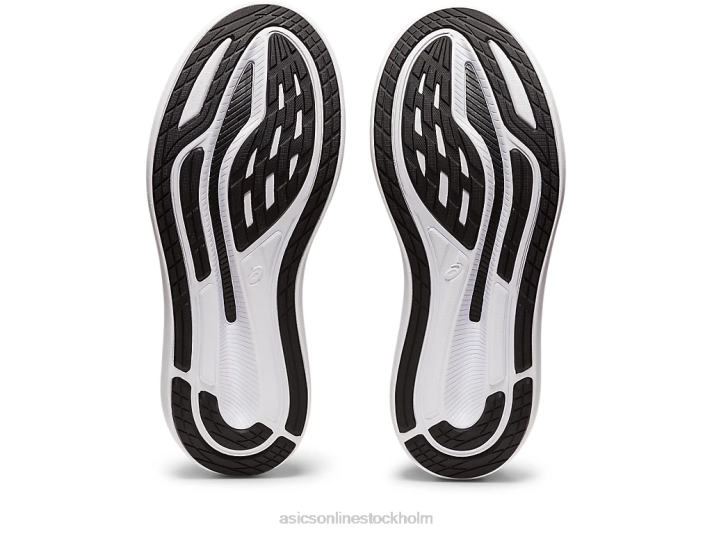 Asics glider 3 bred kvinnor D6D02631 svart vit