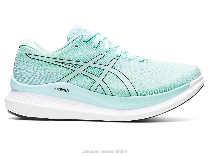 Asics glider 3 kvinnor D6D03054 klarblå/svart