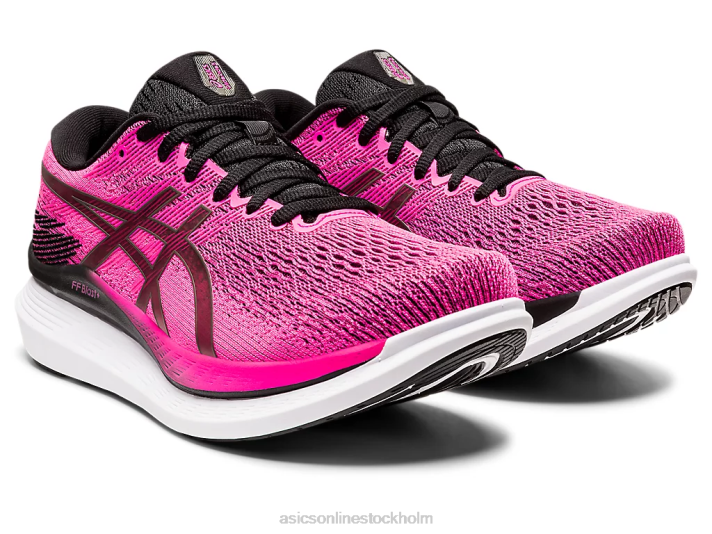 Asics glider 3 kvinnor D6D03106 rosa glo/svart