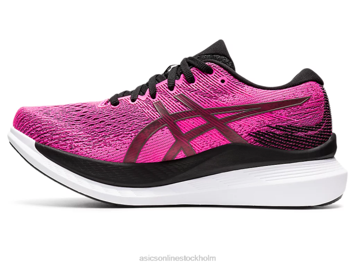 Asics glider 3 kvinnor D6D03106 rosa glo/svart