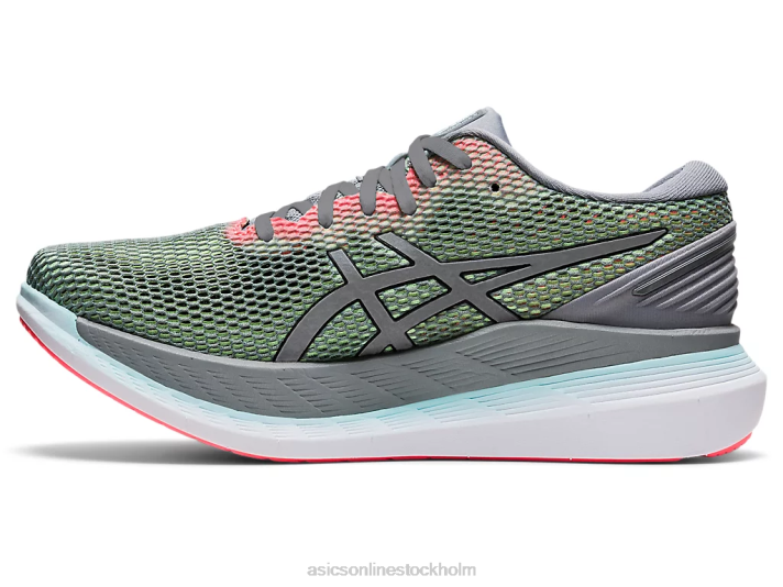 Asics glideride 2 lite-show kvinnor D6D03840 plåtsten/rent silver