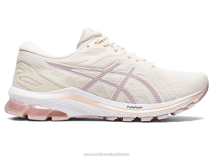 Asics gt-1000 10 kvinnor D6D02644 grädde/vattendelarsros