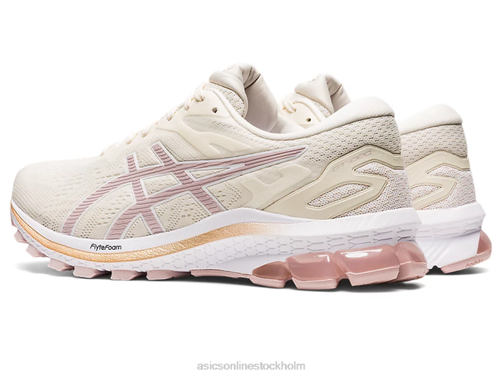 Asics gt-1000 10 kvinnor D6D02644 grädde/vattendelarsros
