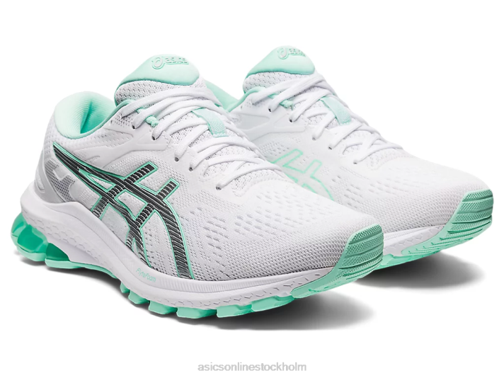 Asics gt-1000 10 kvinnor D6D03896 vit/rent silver
