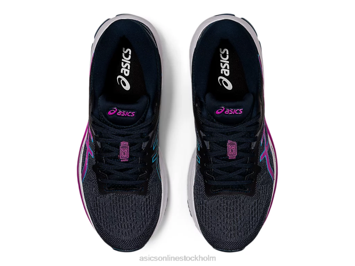 Asics gt-1000 10 kvinnor D6D03993 fransk blå/digital druva