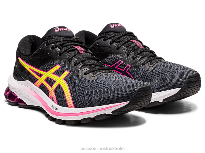 Asics gt-1000 10 kvinnor D6D03997 svart/het rosa