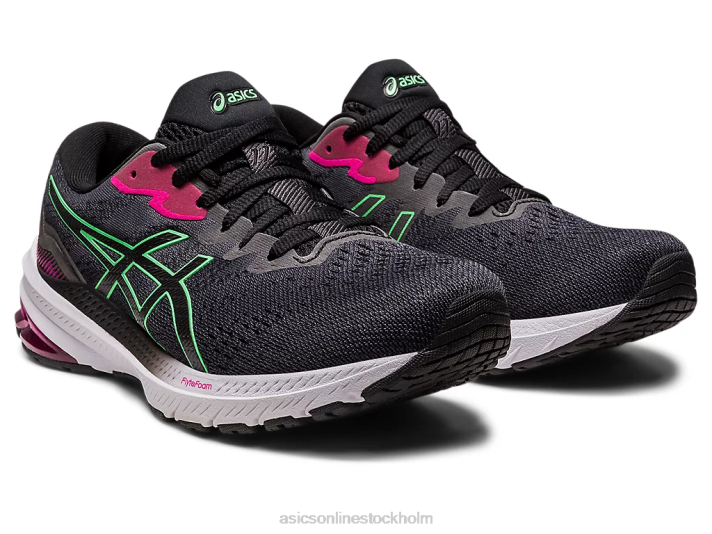 Asics gt-1000 11 kvinnor D6D02433 svart/turmalin