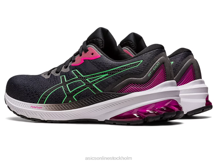 Asics gt-1000 11 kvinnor D6D02433 svart/turmalin
