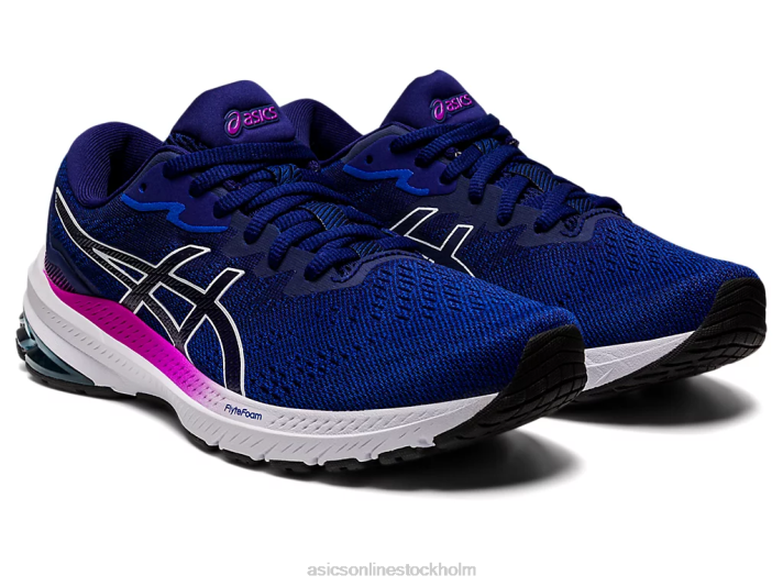 Asics gt-1000 11 kvinnor D6D02983 lapis lazuli blå/mjuk himmel