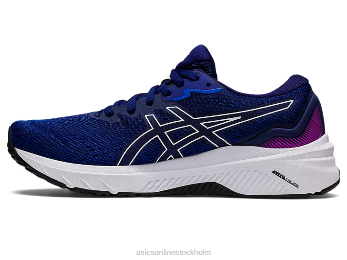 Asics gt-1000 11 kvinnor D6D02983 lapis lazuli blå/mjuk himmel