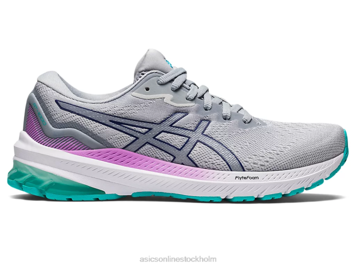 glaciärgrå/dykblå