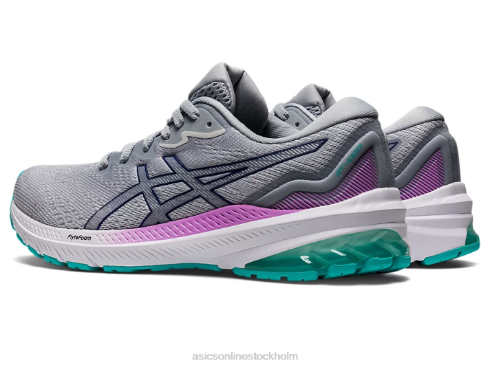 Asics gt-1000 11 kvinnor D6D02987 glaciärgrå/dykblå